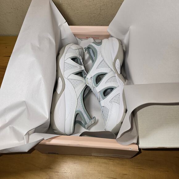 New Easy Spirit Earthens Slip-on Leather Sandal Comfort Shoe Size 8W Msrp $89 - Picture 7 of 8